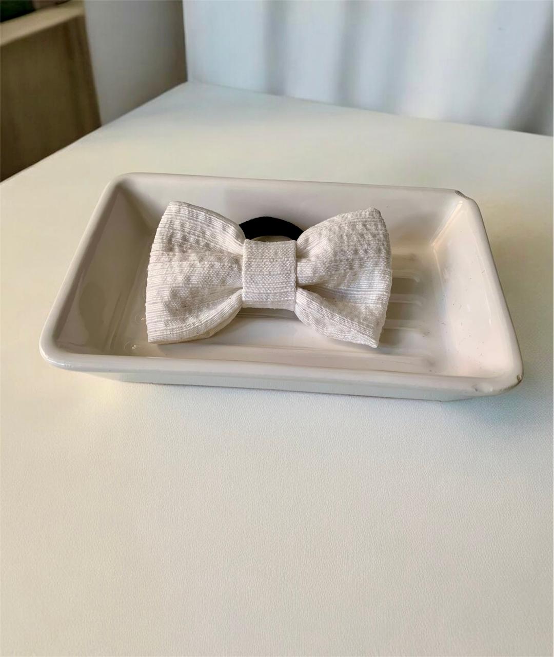 Amarrador de Cabelo com Laço, Elástico de Cabelo com laço