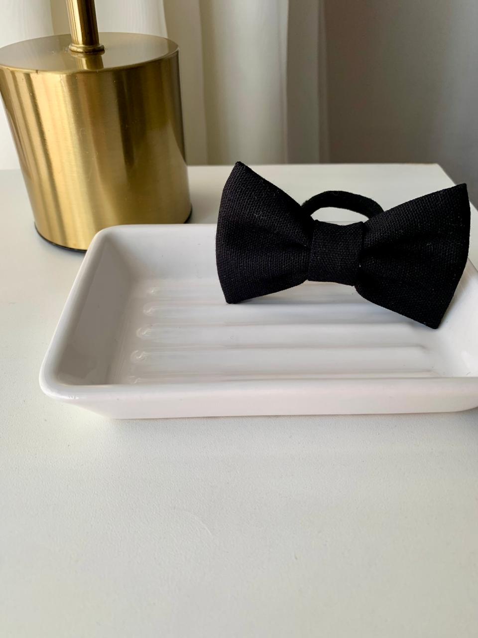 Amarrador de Cabelo com Laço, Elástico de Cabelo com laço